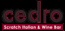 Cedro Scratch Italian & Wine Bar